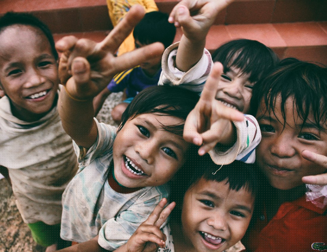 Children from the community